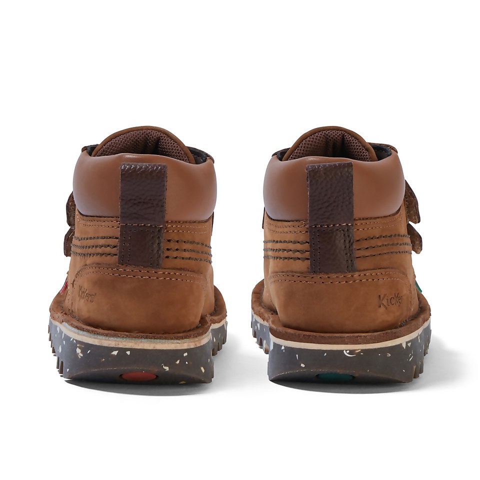 Infant Boys Kick Hi Roll Nubuck Tan