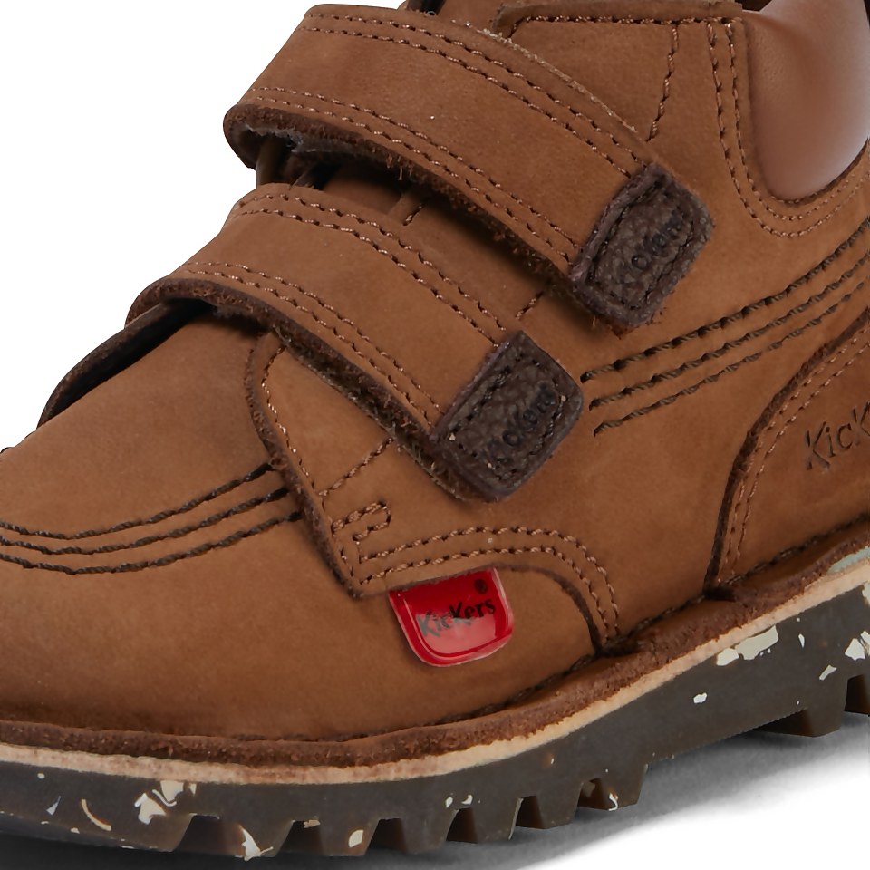 Infant Boys Kick Hi Roll Nubuck Tan