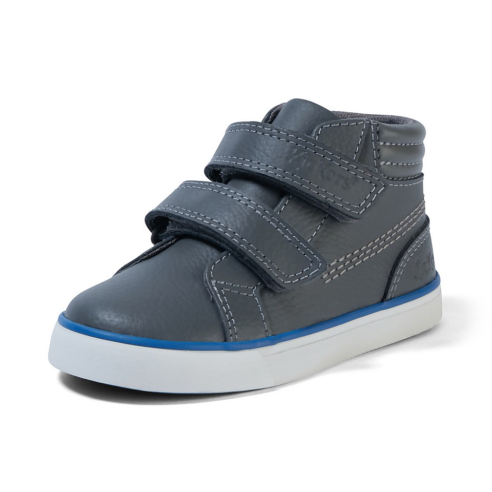 Infant Boys Tovni Hi Padded Leather Grey