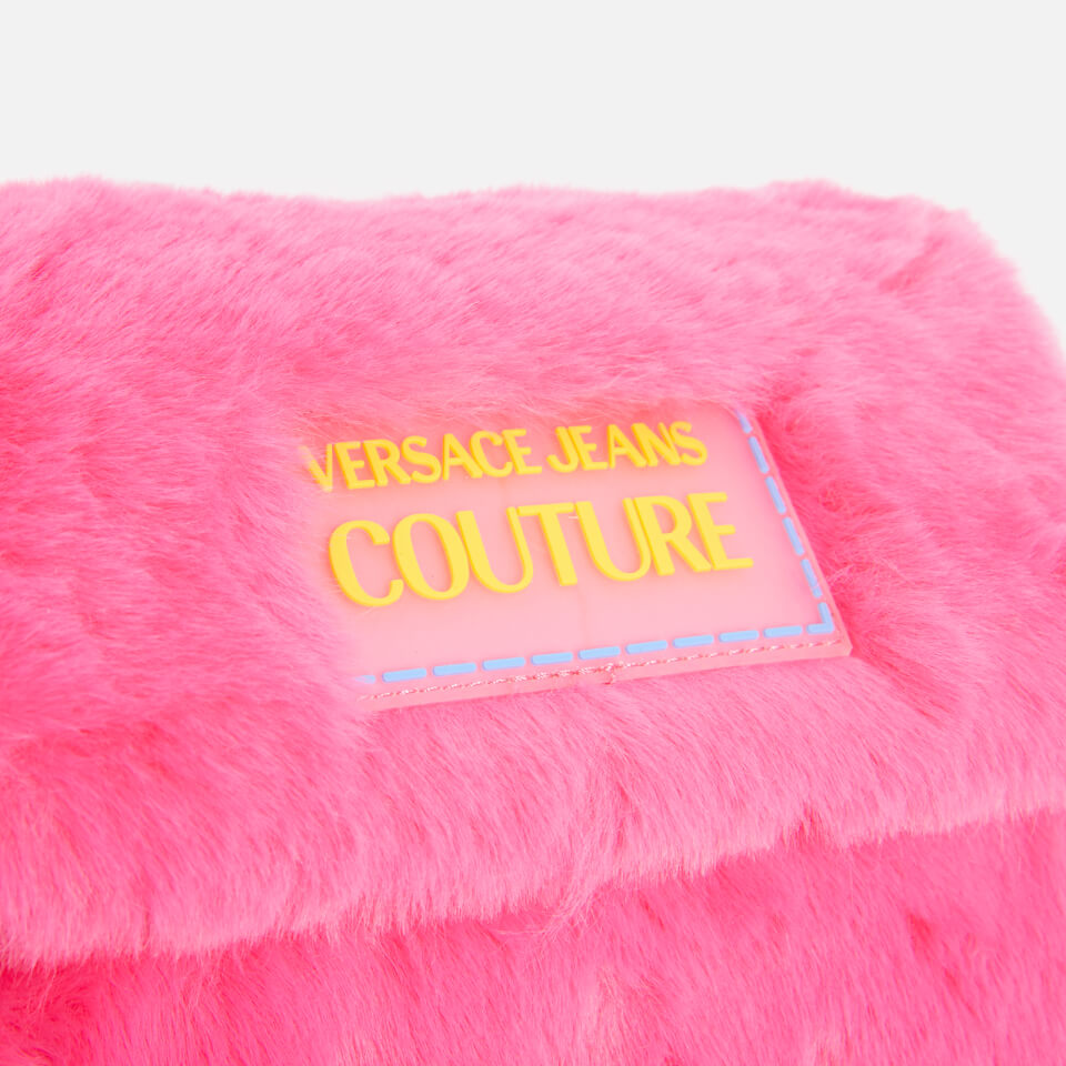 Versace Jeans Couture Faux Fur Shoulder Bag