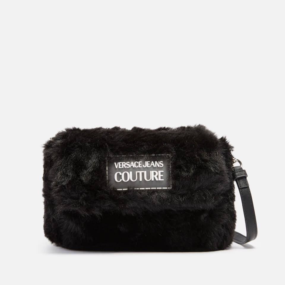 Versace Jeans Couture Faux Fur Shoulder Bag