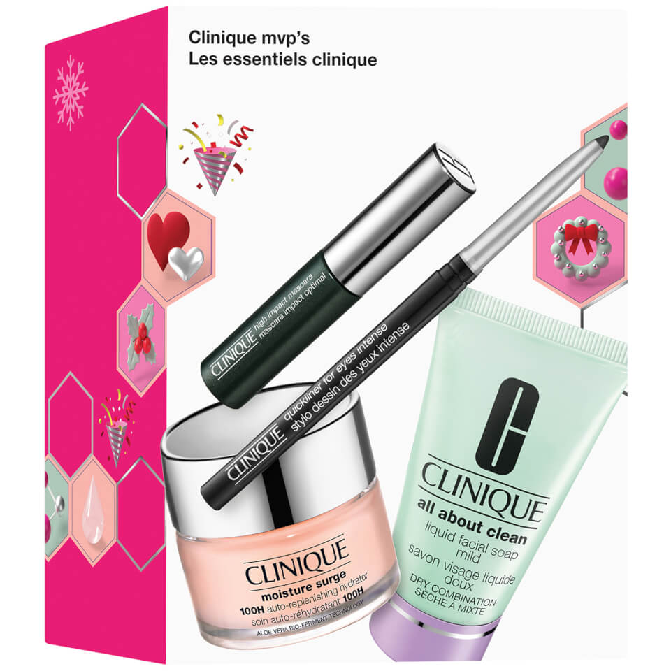 Clinique MVP's A Collection of Fan Favourites Skincare and Makeup Gift Set