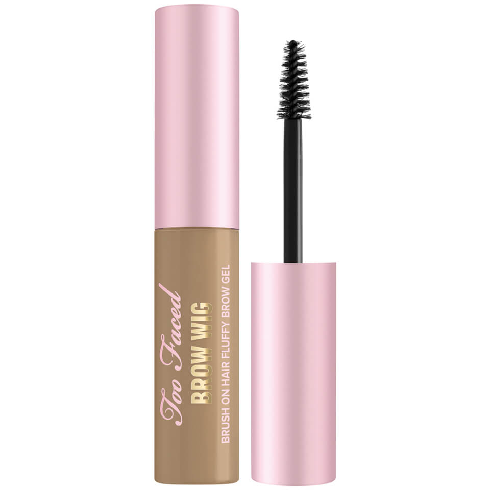 Too Faced Brow Wig Brush On Hair Fluffy Brow Gel - Dirty Blonde