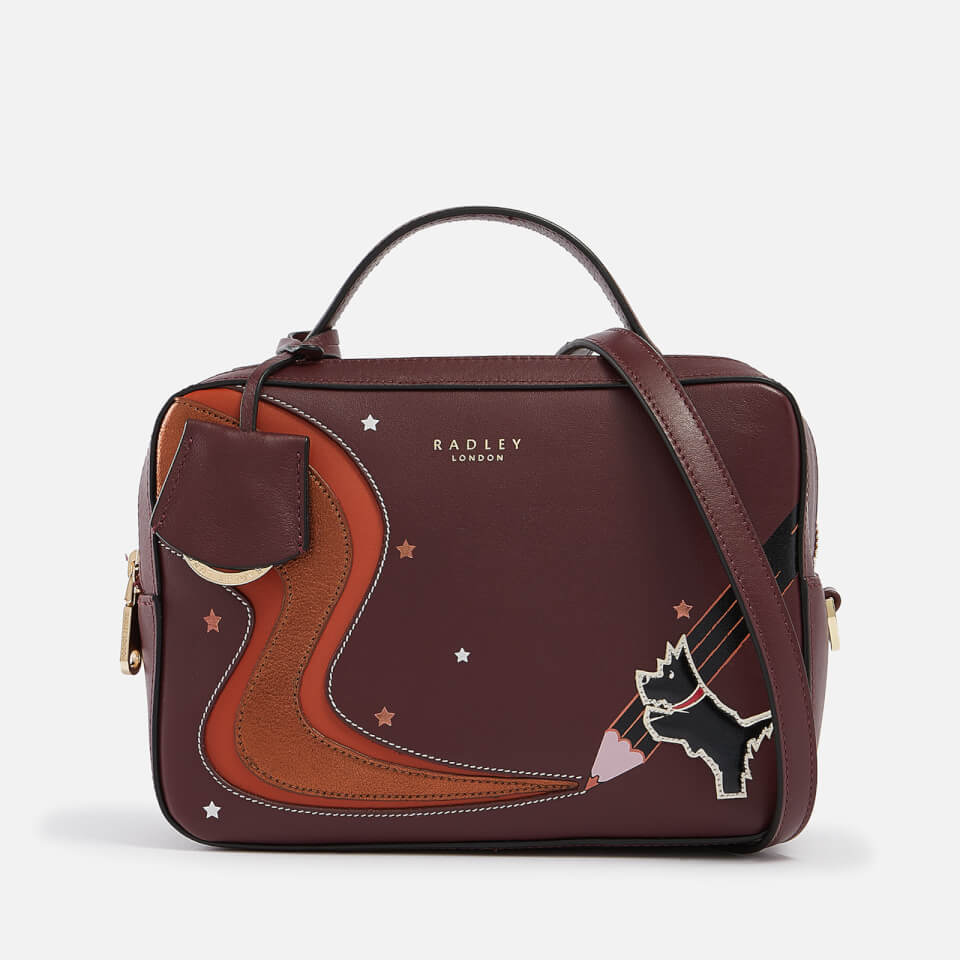 Radley Small York Avenue Appliqued Leather Cross Body Bag