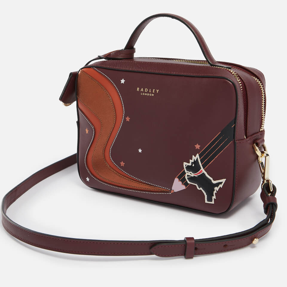 Radley Small York Avenue Appliqued Leather Cross Body Bag