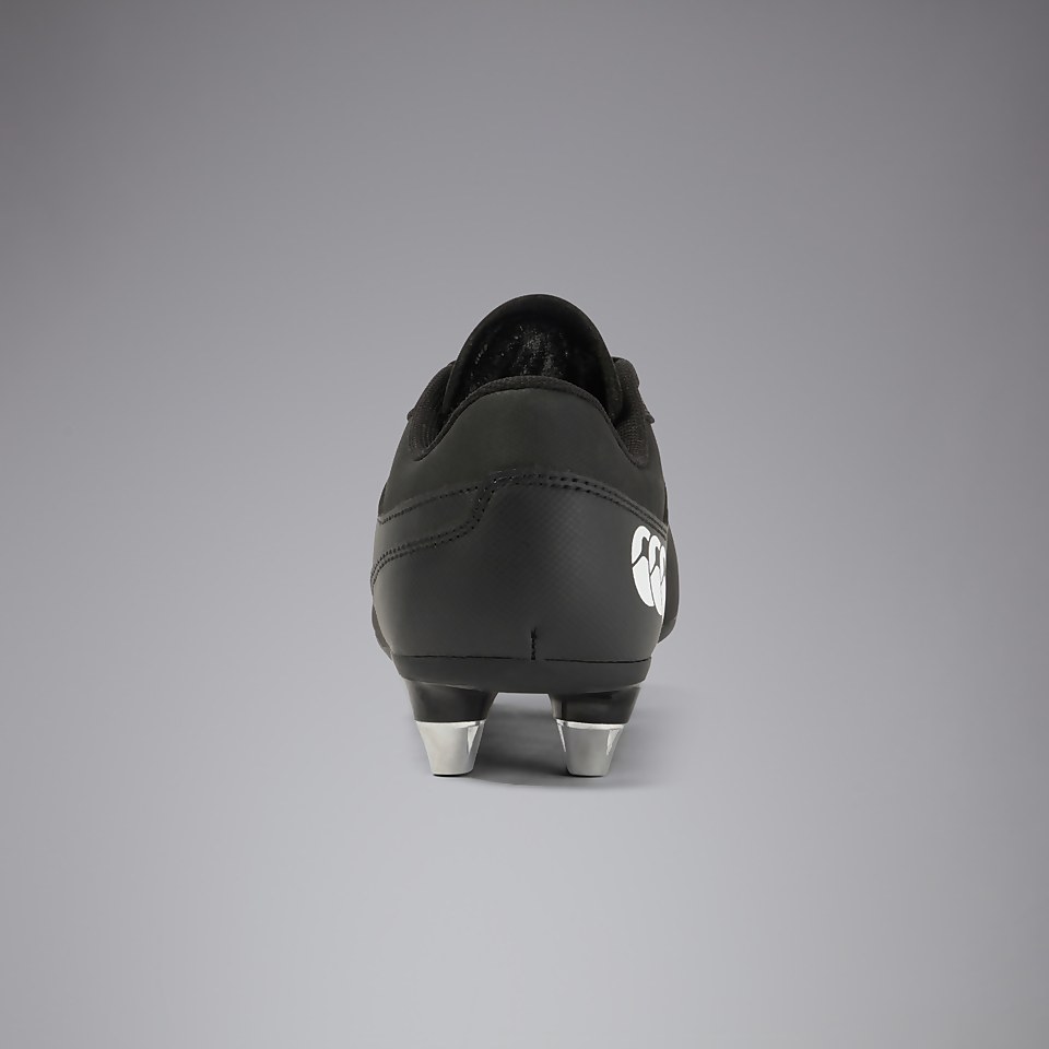 JUNIOR UNISEX PHOENIX RAZE SOFT GROUND BOOTS BLACK/WHITE