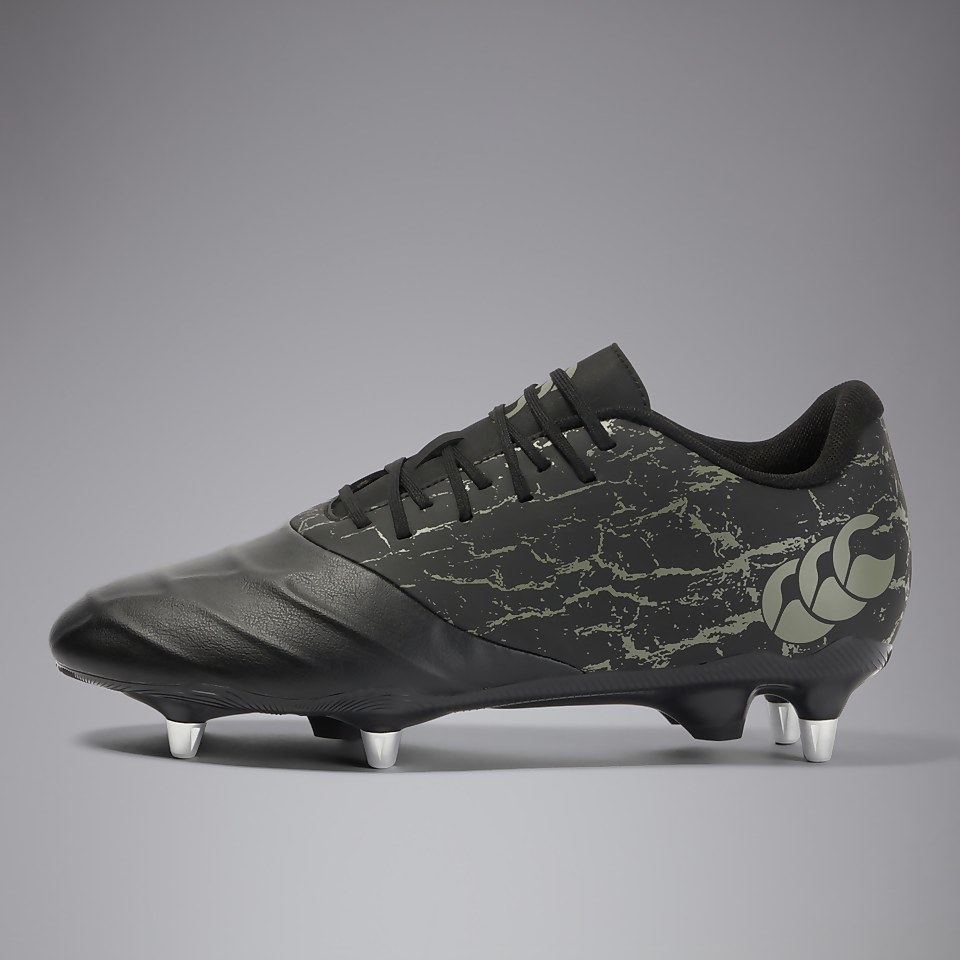ADULT UNISEX PHOENIX GENESIS TEAM SOFT GROUND BOOTS BLACK/GREY