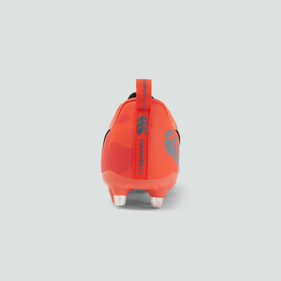 ADULT UNISEX SPEED TEAM SOFT GROUND BOOTS ORANGE/GREY