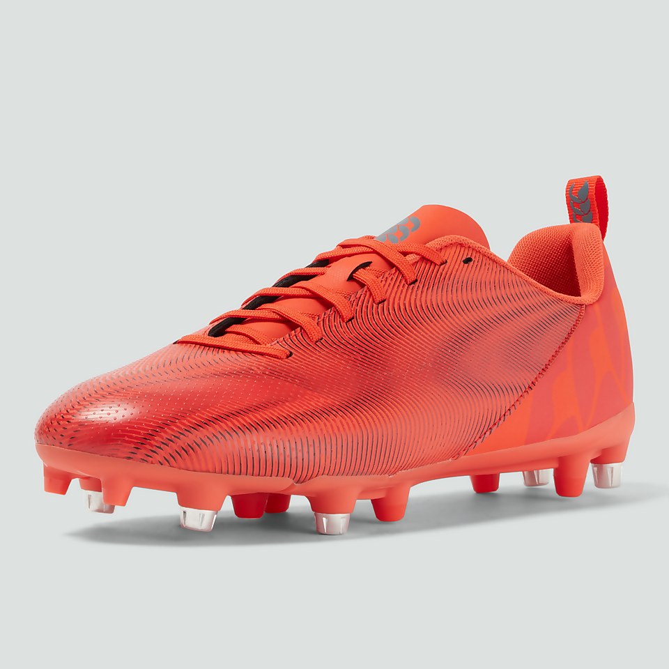 ADULT UNISEX SPEED TEAM SOFT GROUND BOOTS ORANGE/GREY