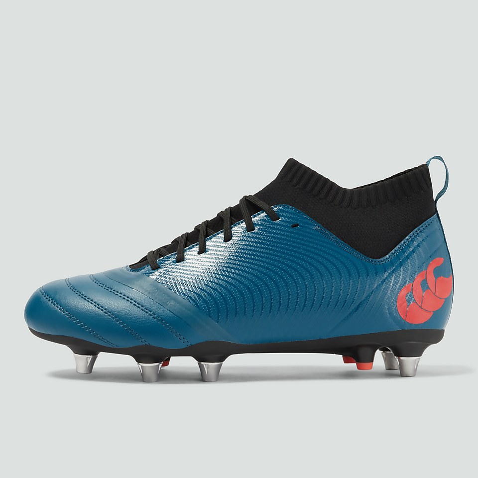 ADULT UNISEX STAMPEDE PRO SOFT GROUND BOOTS BLUE/BLACK/ORANGE