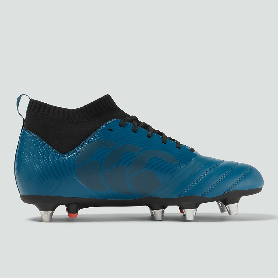 ADULT UNISEX STAMPEDE PRO SOFT GROUND BOOTS BLUE/BLACK/ORANGE