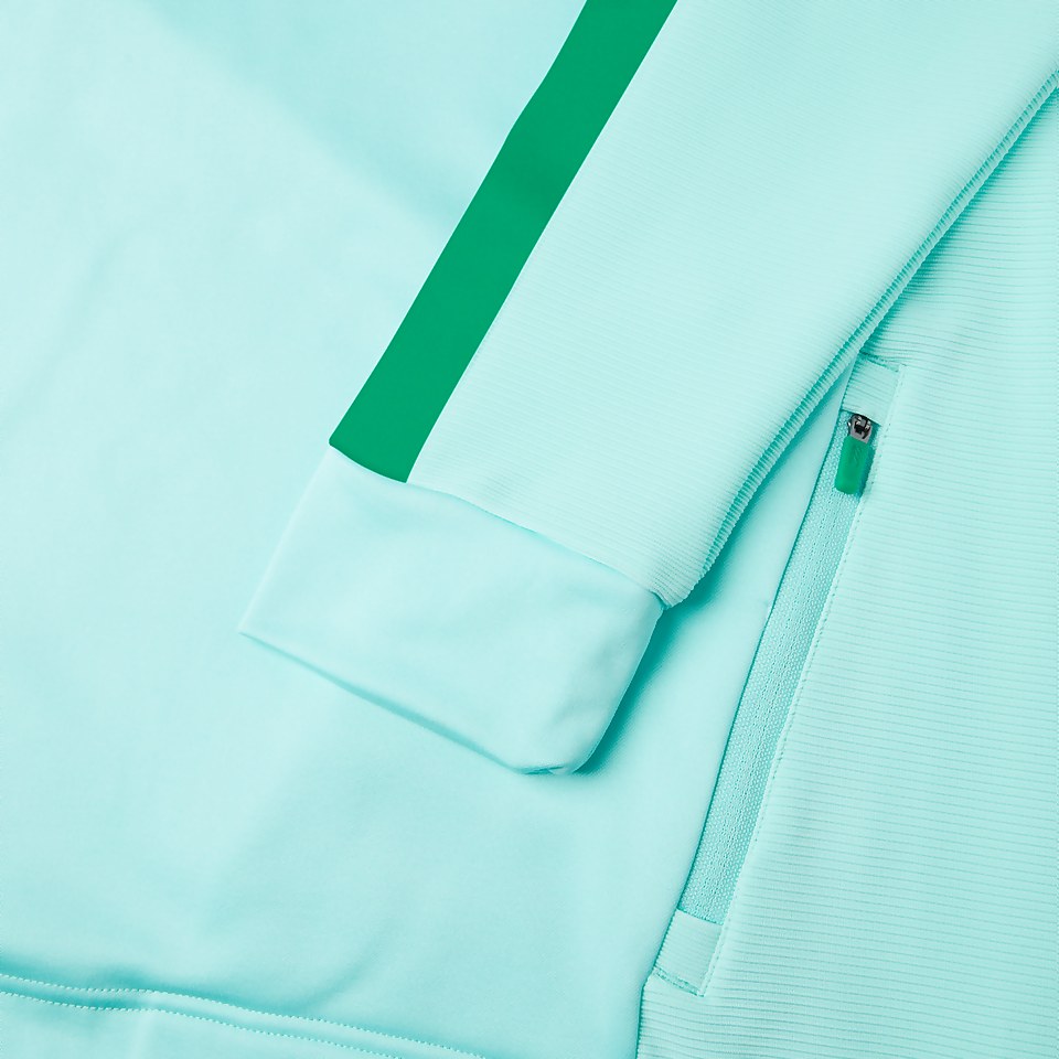 MENS IRELAND ZIP TRAINING HOODY GREEN