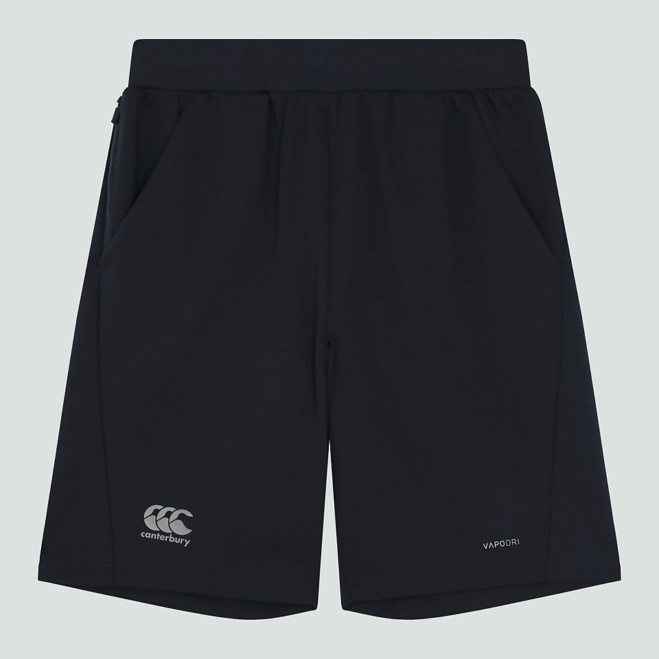 MENS FLEECE SHORT BLACK