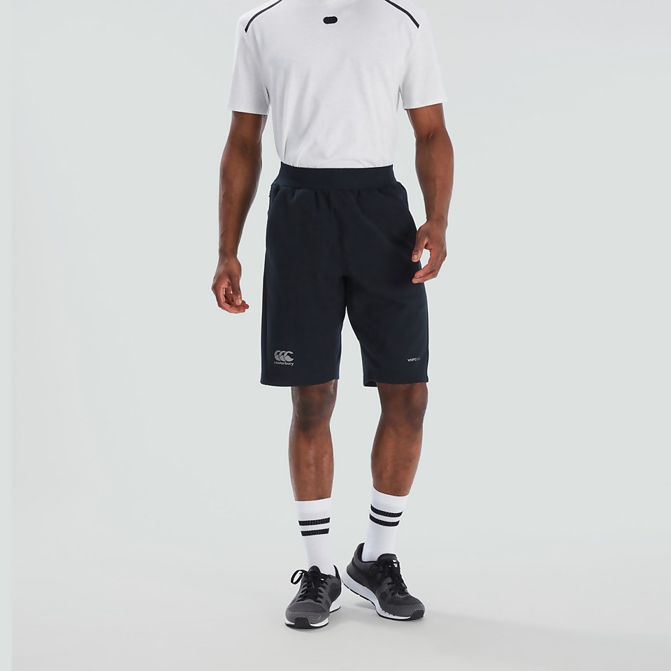 MENS FLEECE SHORT BLACK