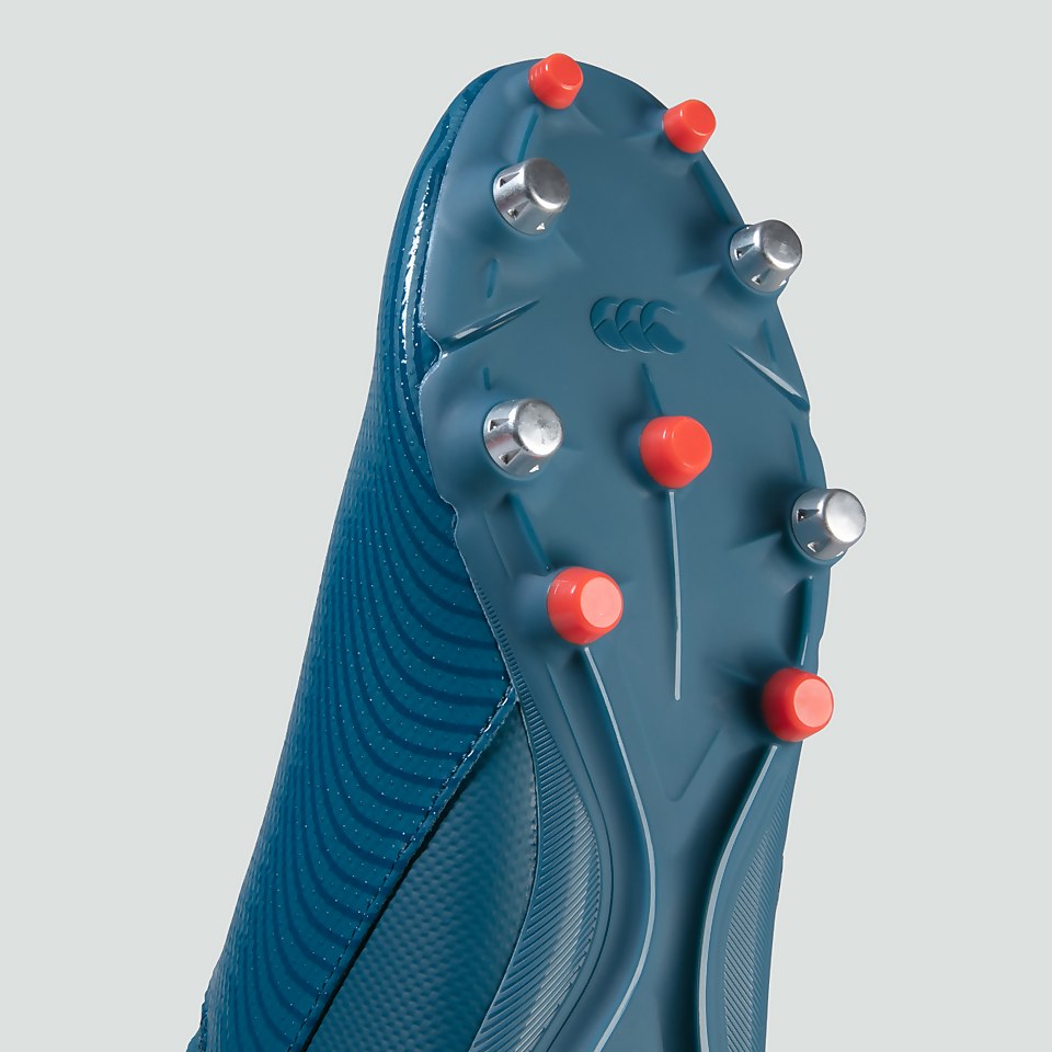 ADULT UNISEX SPEED PRO SOFT GROUND BOOTS BLUE/GREY/ORANGE