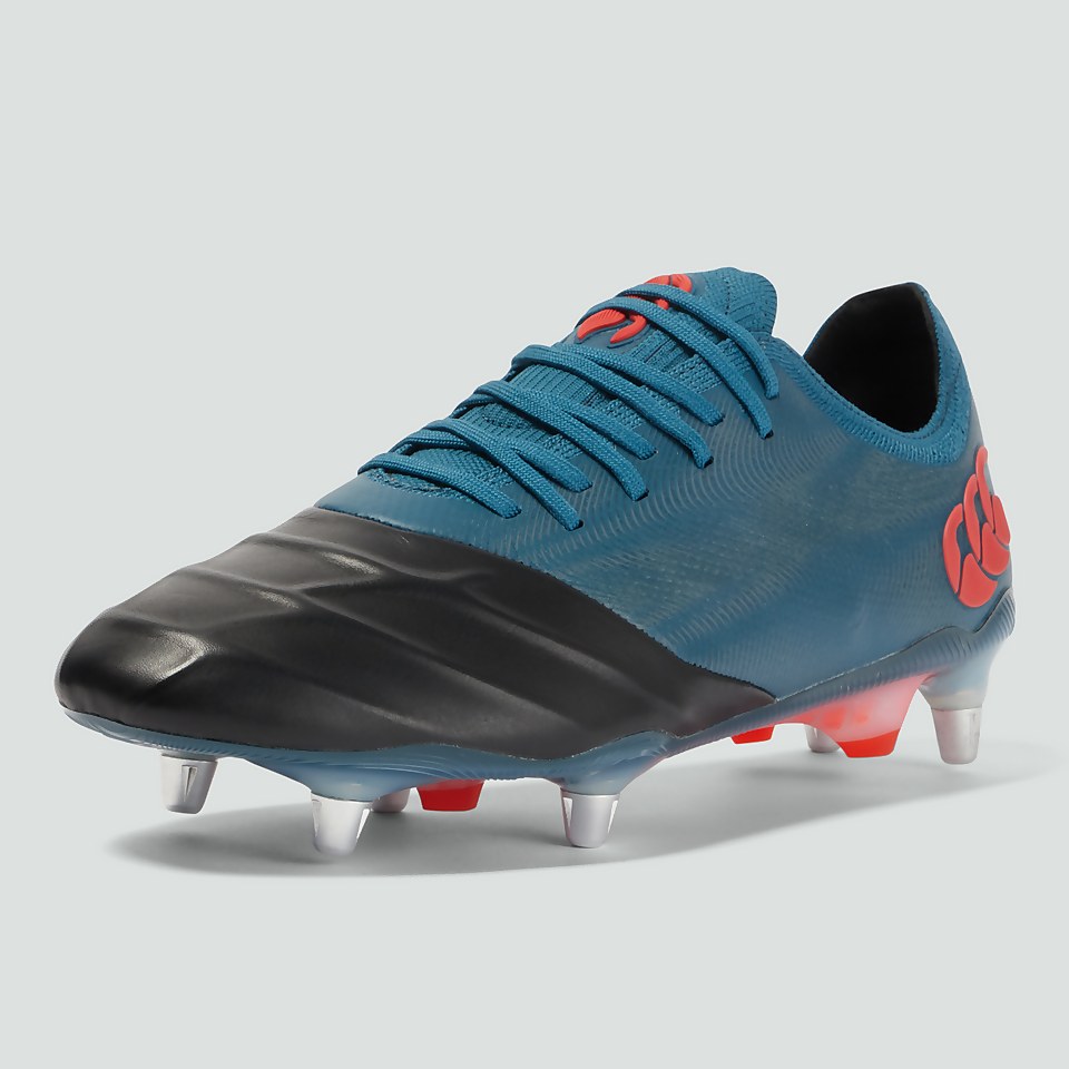 ADULT UNISEX PHOENIX GENESIS ELITE SOFT GROUND BOOTS BLUE/BLACK/ORANGE