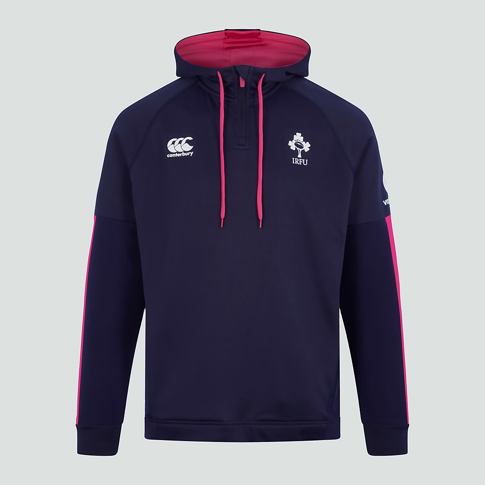 CANTERBURY IRE OTH ZIP TRAINING HOODY AM BLUE