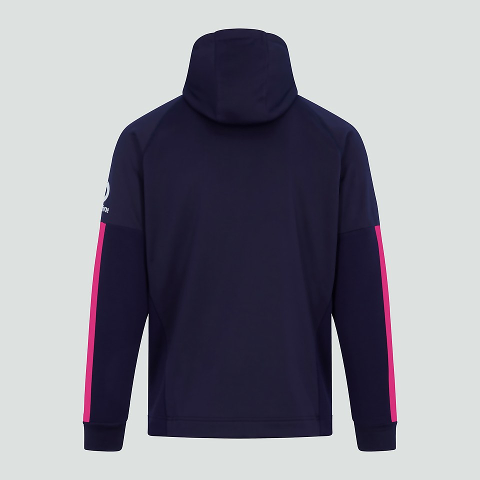 CANTERBURY IRE OTH ZIP TRAINING HOODY AM BLUE