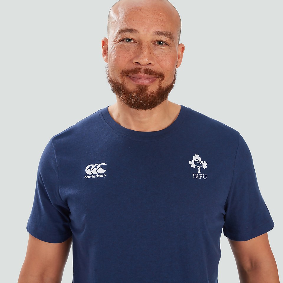 MENS IRELAND TEAM COTTON T-SHIRT BLUE