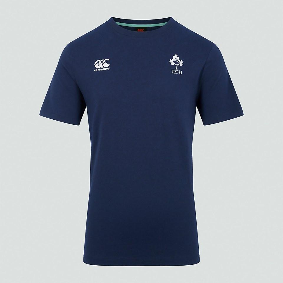MENS IRELAND TEAM COTTON T-SHIRT BLUE