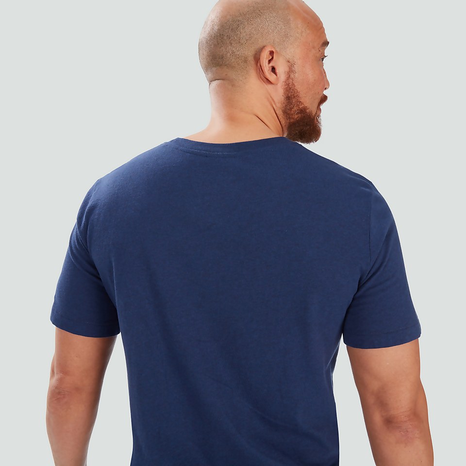 MENS IRELAND TEAM COTTON T-SHIRT BLUE
