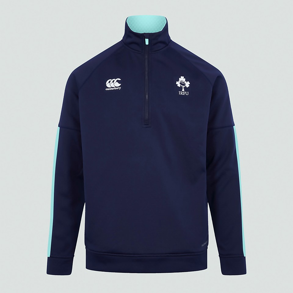 JUNIOR UNISEX IRELAND 1/2 ZIP TRAINING TOP BLUE