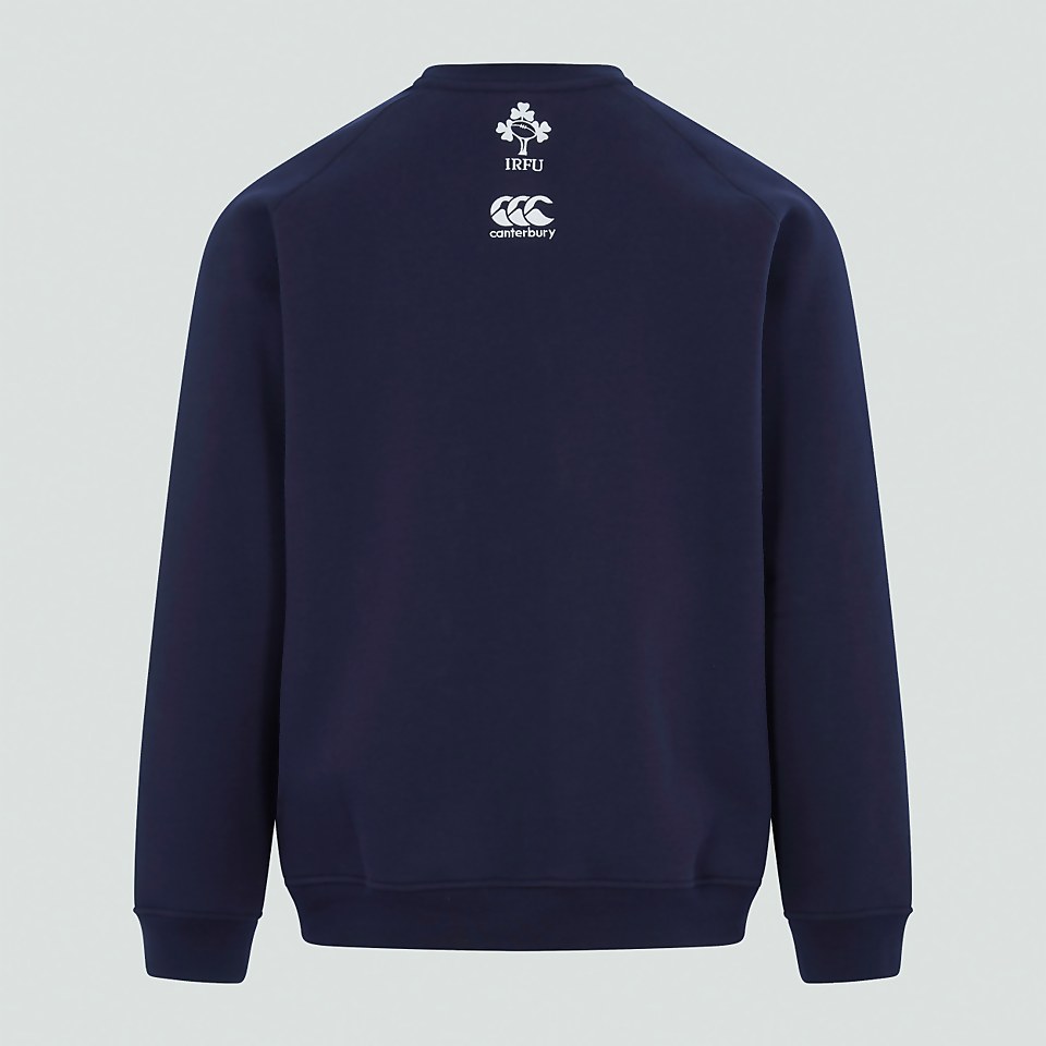 ADULT UNISEX IRELAND CREW NECK SWEATSHIRT BLUE