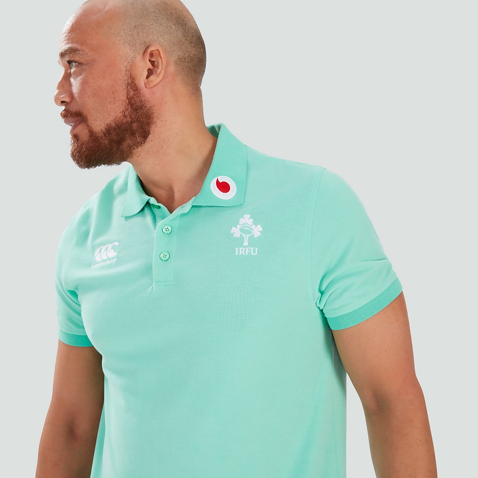 MENS IRELAND TEAM POLO SHIRT GREEN