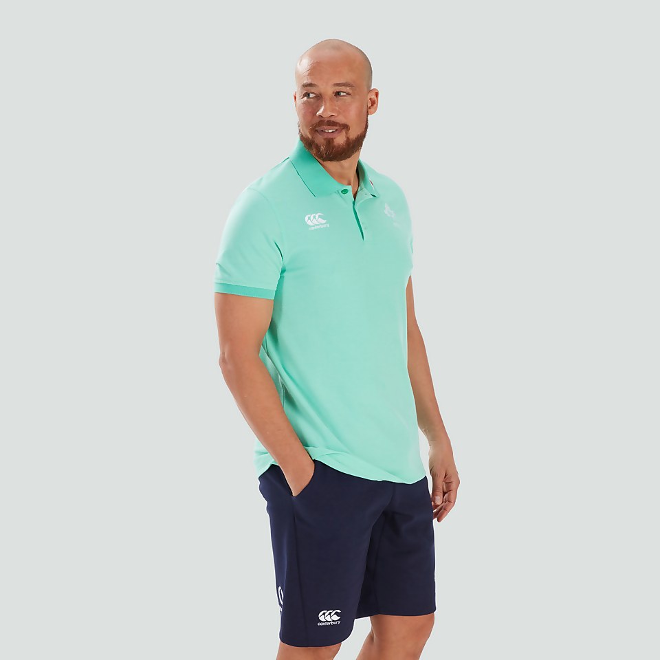 MENS IRELAND TEAM POLO SHIRT GREEN