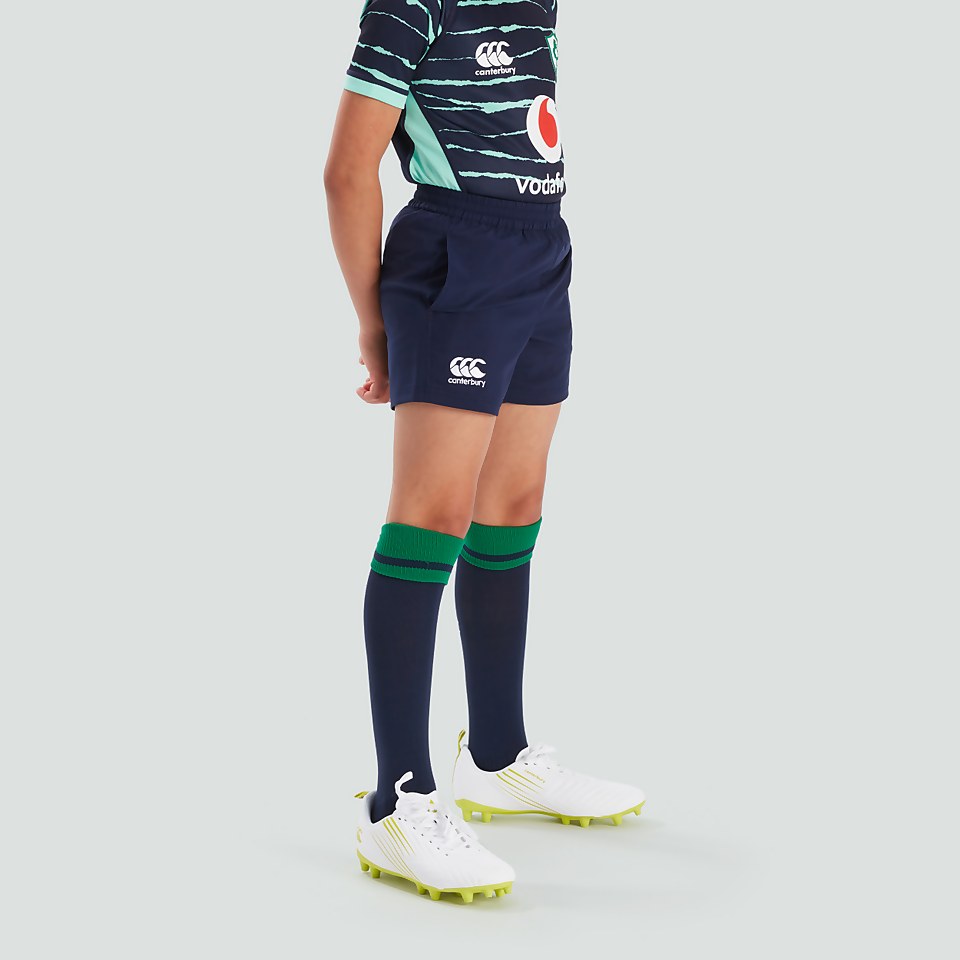 JUNIOR UNISEX IRELAND WOVEN SHORTS BLUE