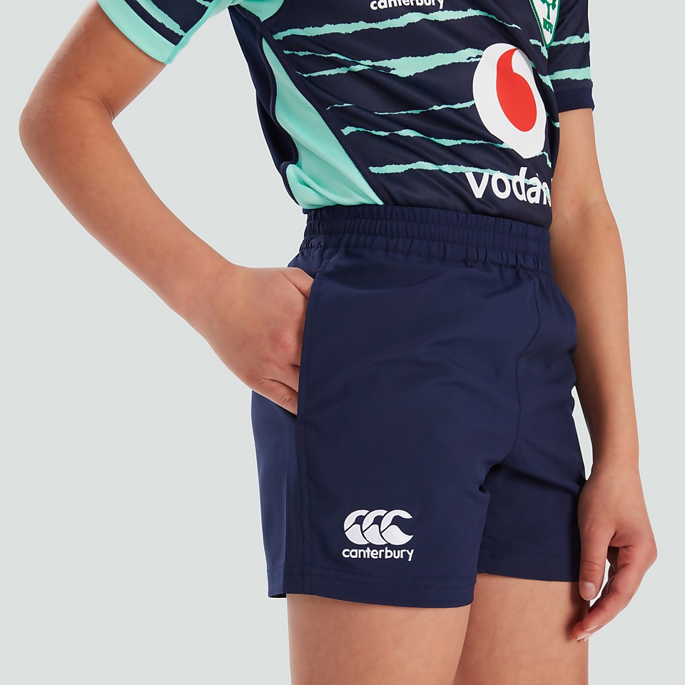 JUNIOR UNISEX IRELAND WOVEN SHORTS BLUE