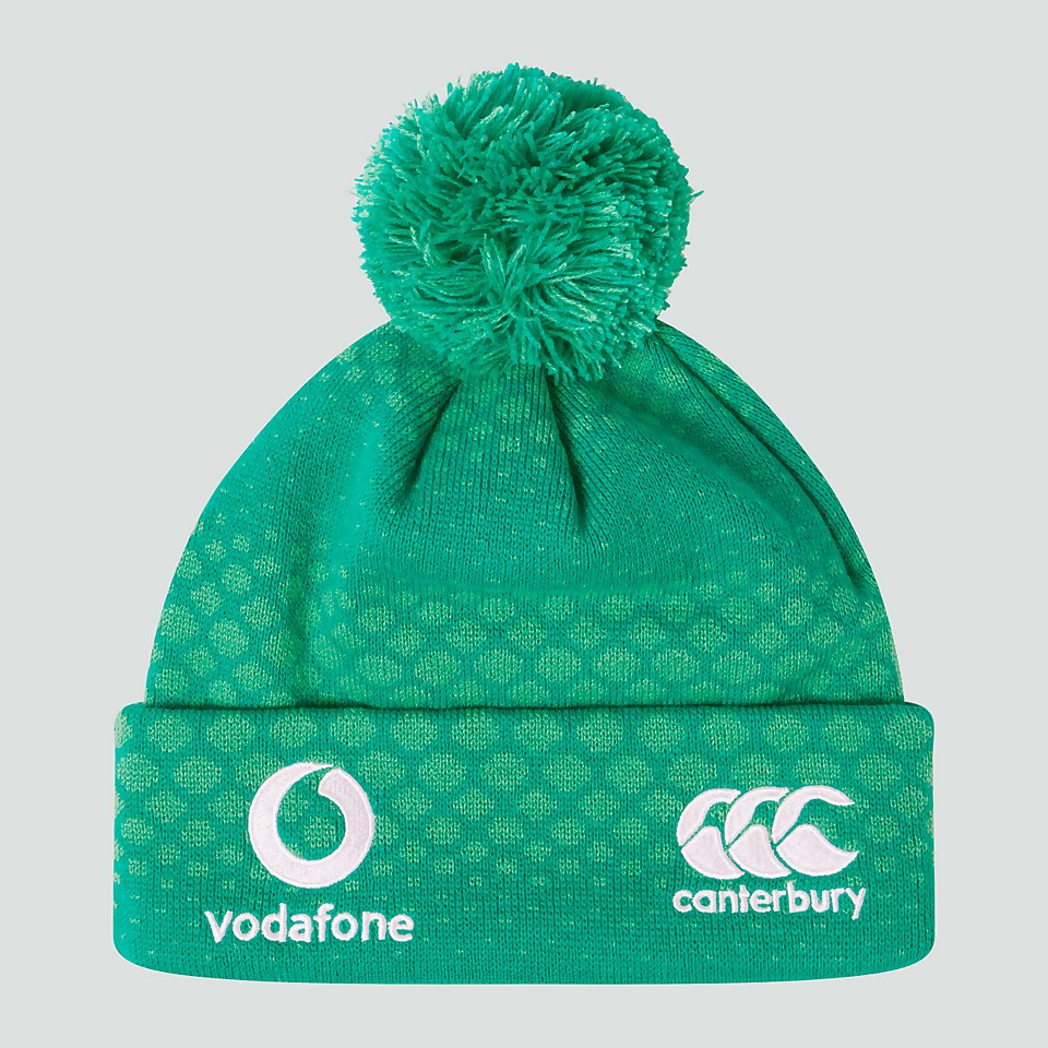 CANTERBURY IRFU BOBBLE HAT AU GREEN
