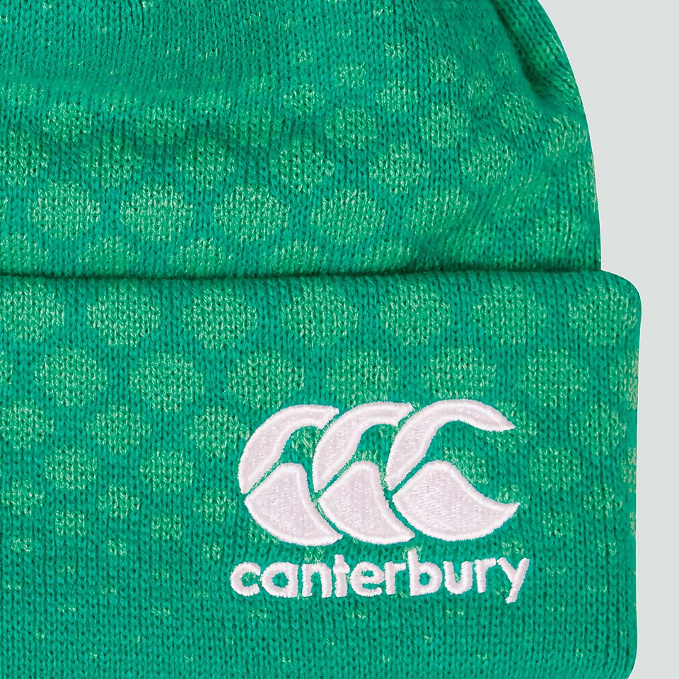 CANTERBURY IRFU BOBBLE HAT AU GREEN