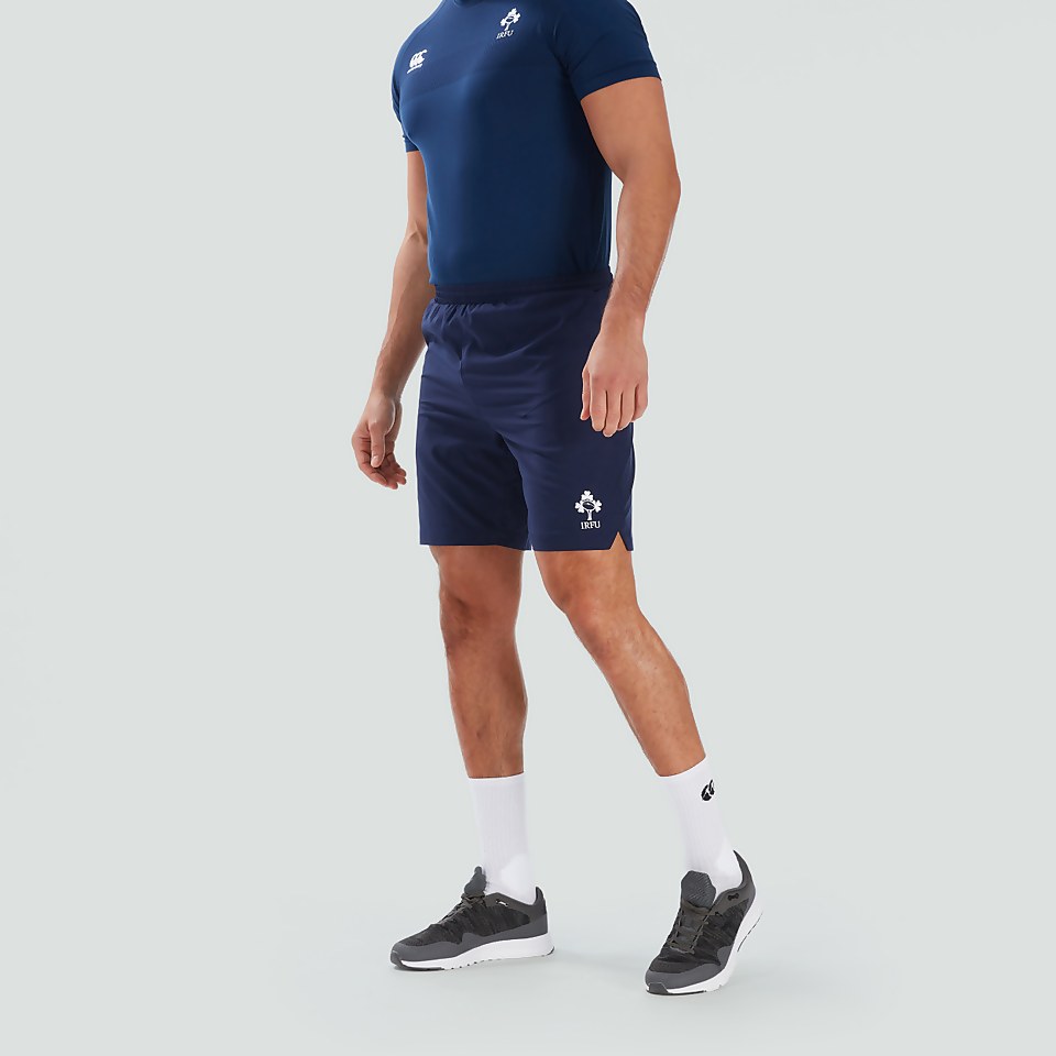 MENS IRELAND 8IN WOVEN GYM SHORTS BLUE