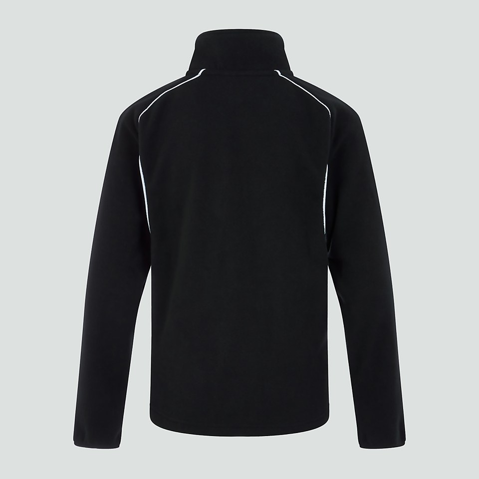 JUNIOR UNISEX IRELAND CLASSIC 1/4 ZIP FLEECE BLACK/GREEN