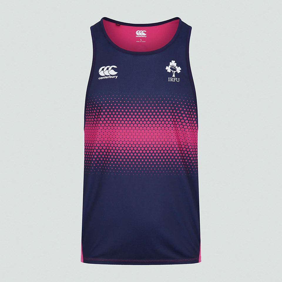 CANTERBURY IRE POLY TRAINING SINGLET AM PURPLE