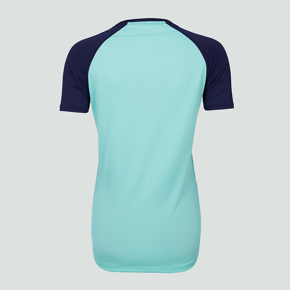 WOMENS IRELAND SUPERLIGHT TRAINING T-SHIRT BLUE