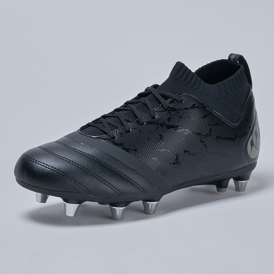 ADULT UNISEX STAMPEDE PRO SOFT GROUND BOOTS BLACK/GREY