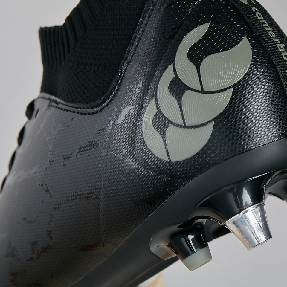 ADULT UNISEX STAMPEDE PRO SOFT GROUND BOOTS BLACK/GREY