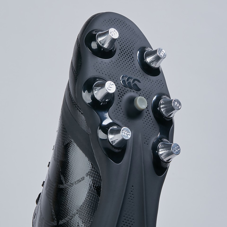 ADULT UNISEX STAMPEDE PRO SOFT GROUND BOOTS BLACK/GREY