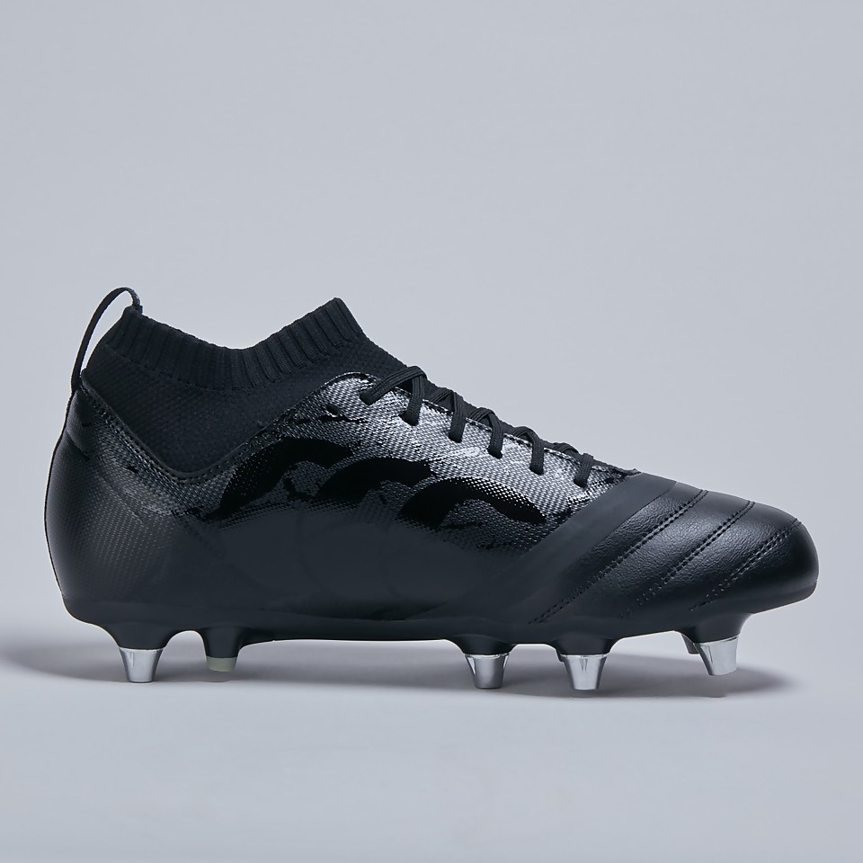ADULT UNISEX STAMPEDE PRO SOFT GROUND BOOTS BLACK/GREY