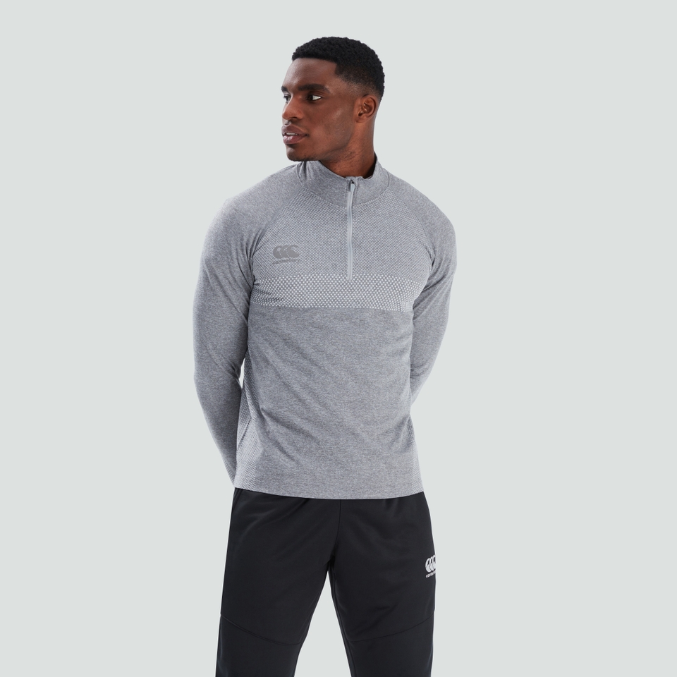 CANTERBURY SEAMLESS 1ST LAYER AM GREY