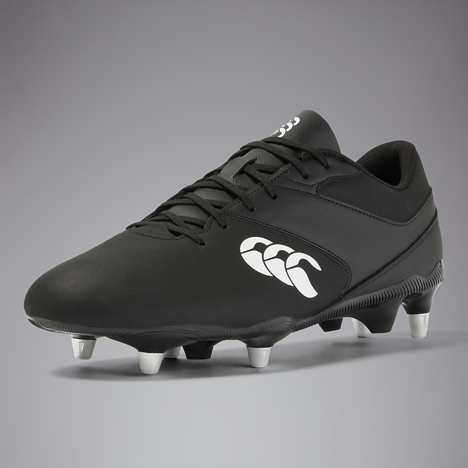 ADULT UNISEX PHOENIX RAZE SOFT GROUND BOOTS BLACK/WHITE