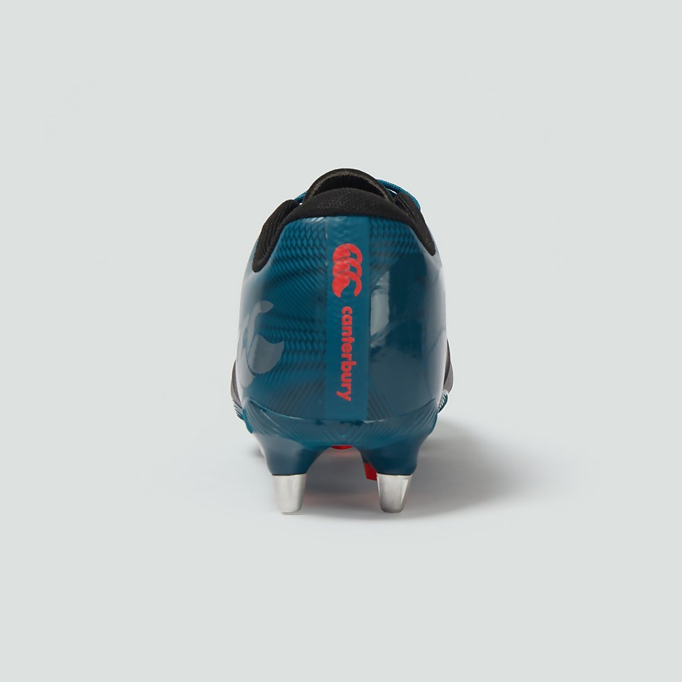 ADULT UNISEX PHOENIX GENESIS TEAM SOFT GROUND BOOTS BLUE/BLACK/ORANGE