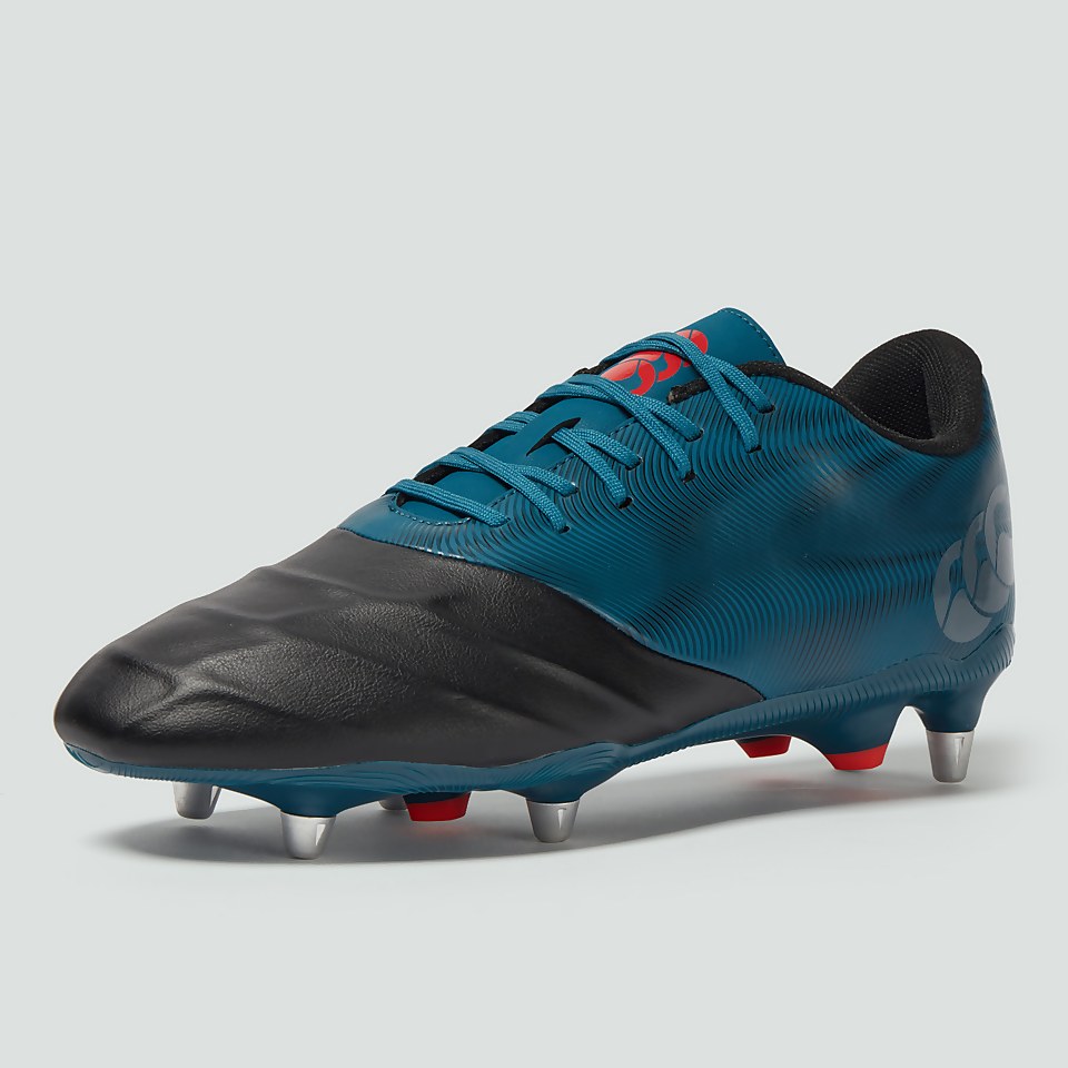ADULT UNISEX PHOENIX GENESIS TEAM SOFT GROUND BOOTS BLUE/BLACK/ORANGE