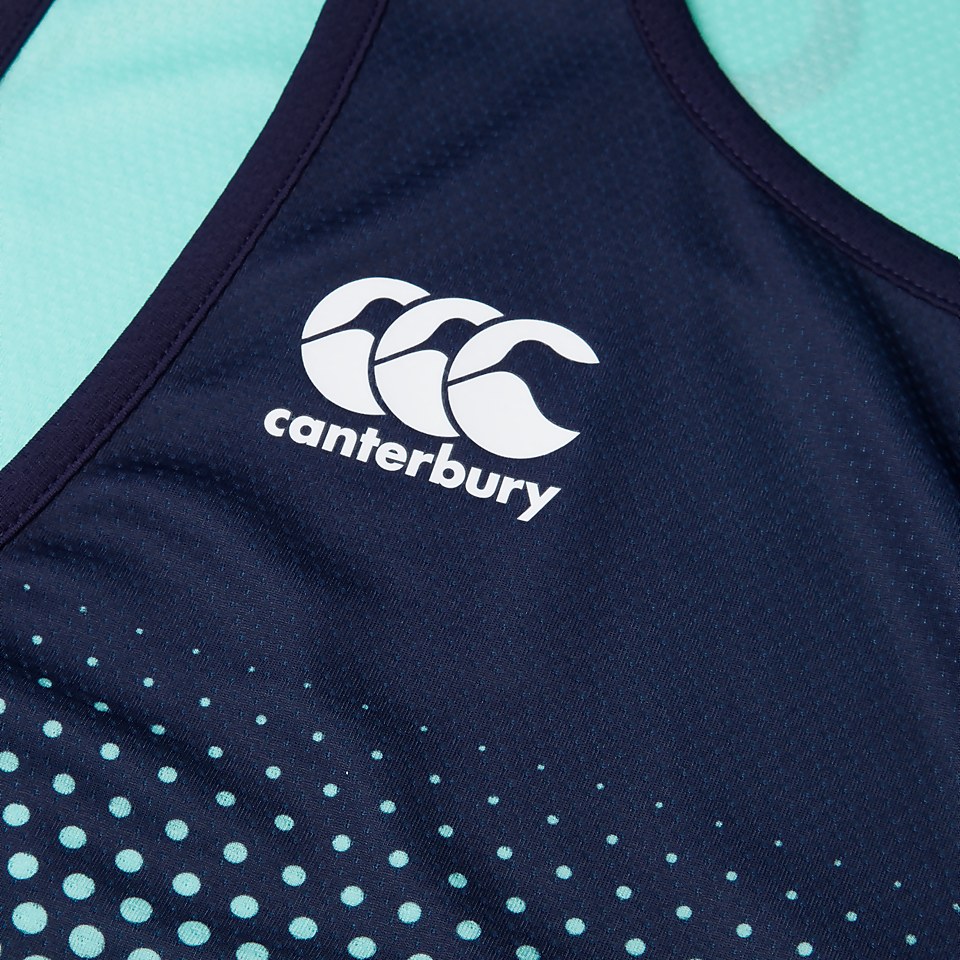 MENS IRELAND POLY TRAINING SINGLET GREEN