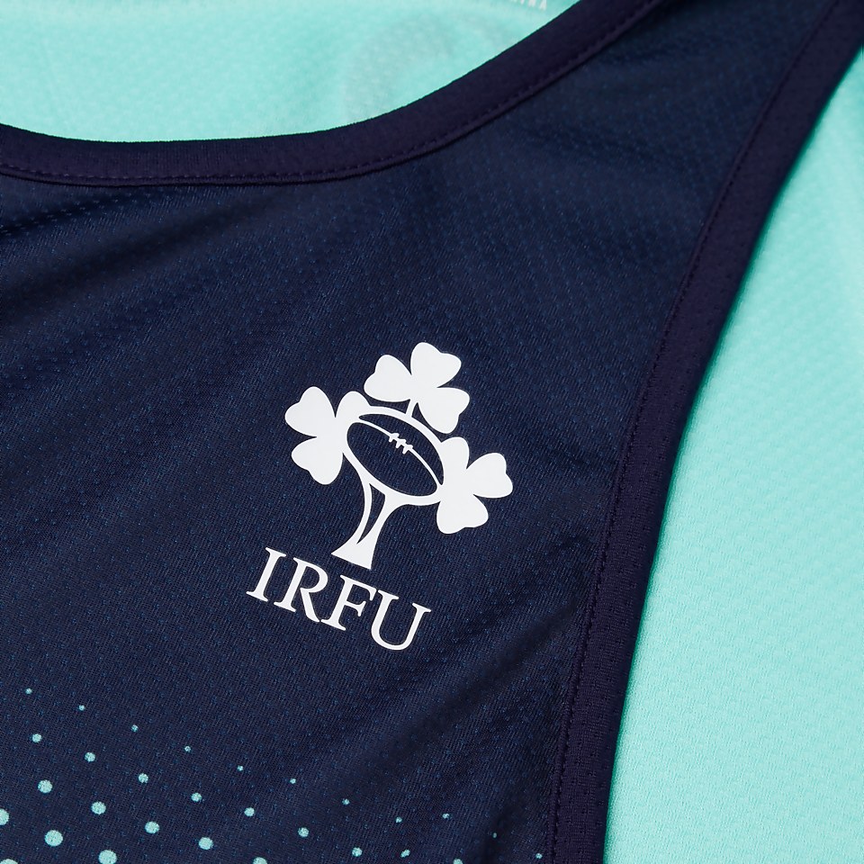 MENS IRELAND POLY TRAINING SINGLET GREEN