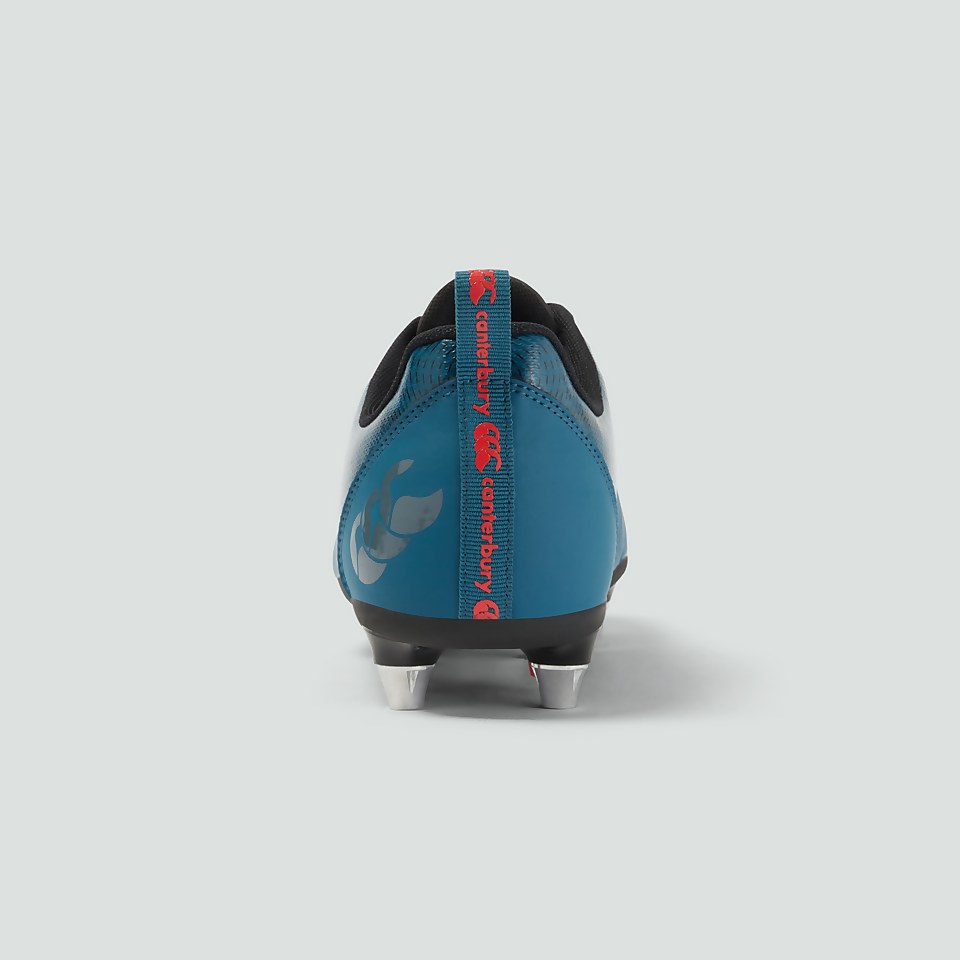 ADULT UNISEX STAMPEDE TEAM SOFT GROUND BOOTS BLUE/BLACK/ORANGE