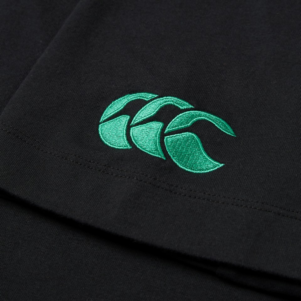 ADULT UNISEX IRELAND UNISEX HEROES TEE BLACK/GREEN