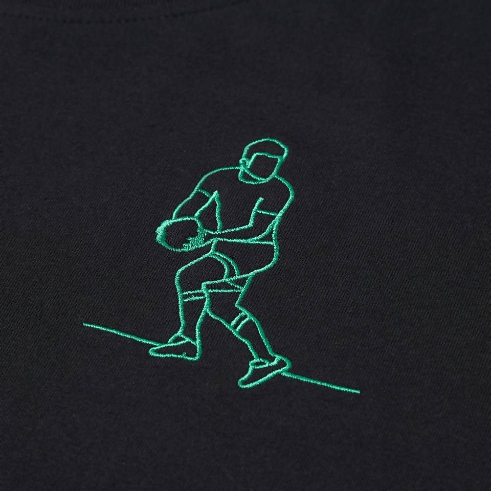 ADULT UNISEX IRELAND UNISEX HEROES TEE BLACK/GREEN